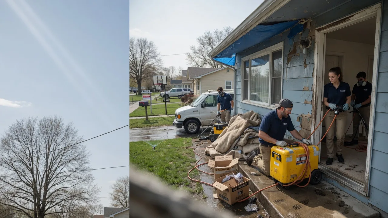 Basement Flood Cleanup in Hessel, MI near me